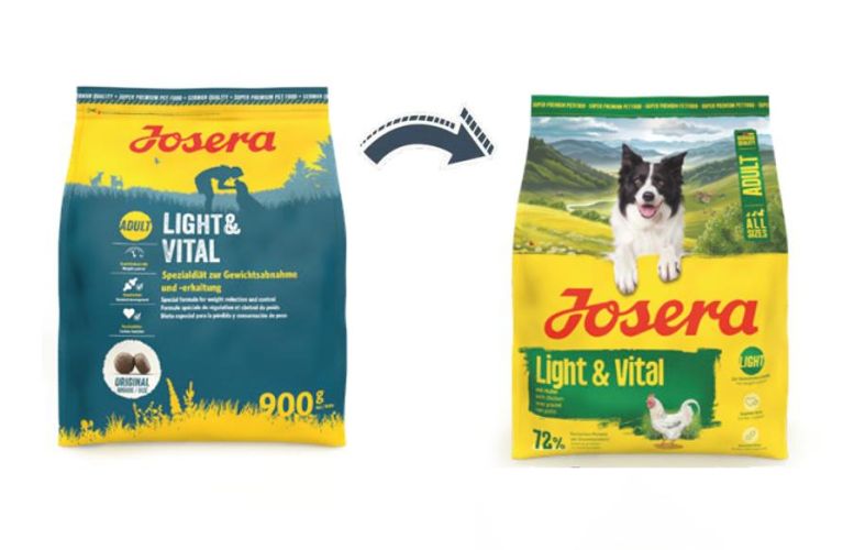 Josera Light & Vital Chicken - zsírszegény szárazeledel felnőtt kutyák számára ÚJ 5 x  900 g