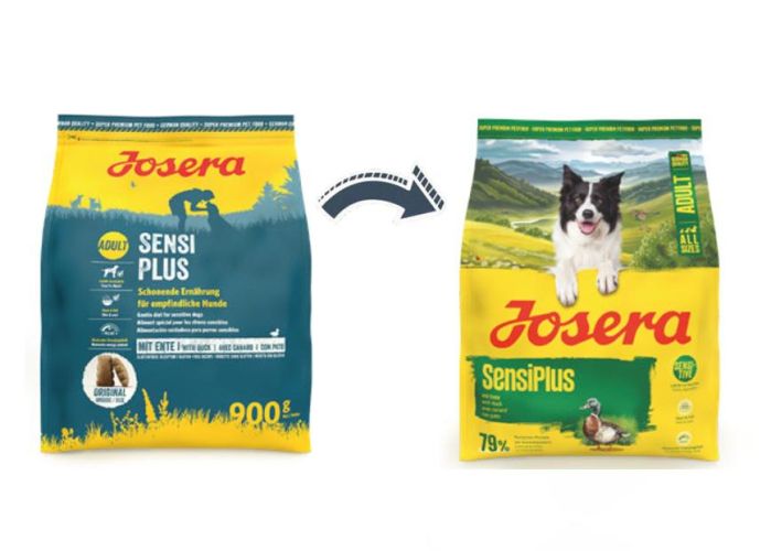 Josera Adult Sensiplus Duck - gluténmentes szárazeledel kutyák számára 5 x  900 g