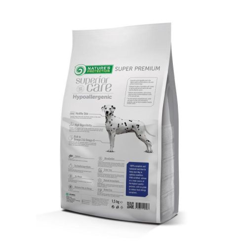 Natures Protection Superior Care Dog Adult Grain Free Hypoallergenic Salmon 1.5 kg