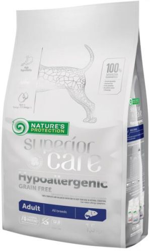 Natures Protection Superior Care Dog Adult Grain Free Hypoallergenic Salmon 1.5 kg