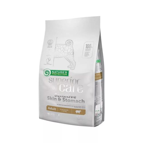 Natures Protection Superior Care Dog Adult Sensitive Skin & Stomach Small Lamb 1.5 kg