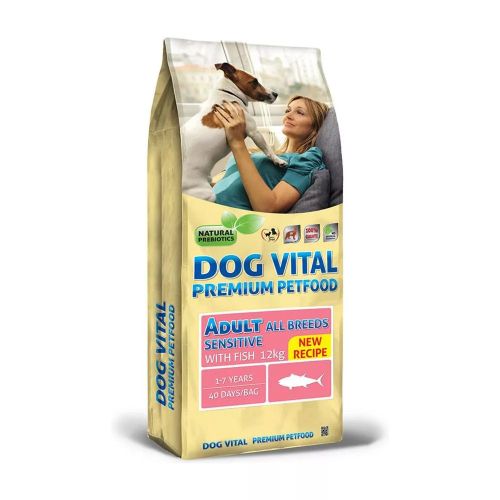Dog Vital Sensitive Adult Fish 12 kg
