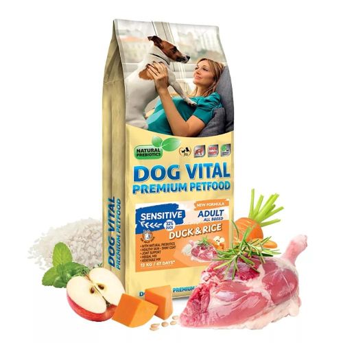 Dog Vital Sensitive Adult Beef & Rice 12 kg