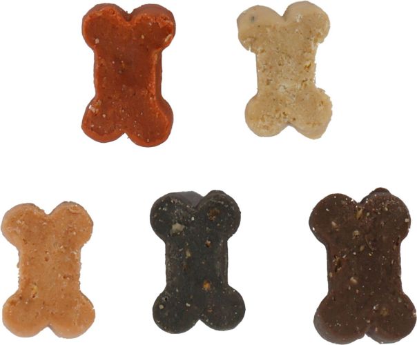 Flamingo Snack - Trainin Treats Micro Bones Chicken & Lamb & Beef & Salmon csontocskák  500 g
