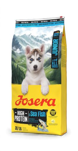 Josera Junior High Protein Sea Fish - gabonamentes szárazeledel kölyökkutyák számára  12.5 kg