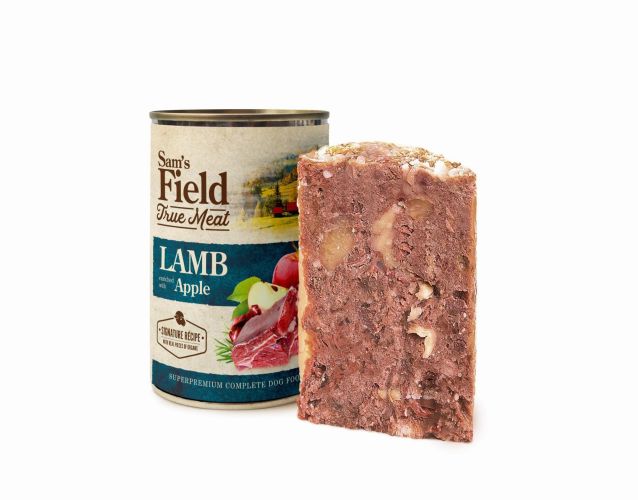 Sam's Field True Meat Lamb enriched with Apple  800 g