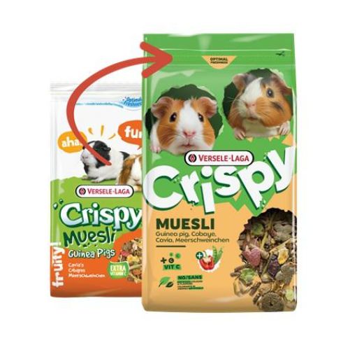 Versele-Laga Crispy Muesli Guinea Pig - keverék tengerimalacok számára 850 g
