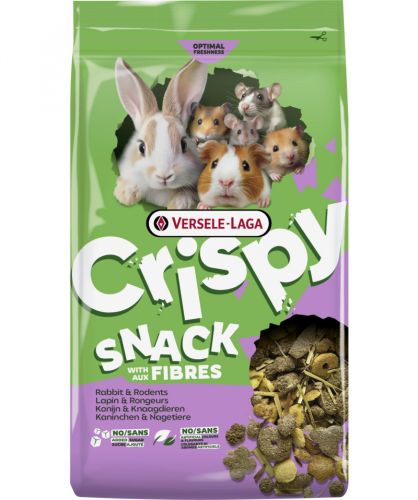 Versele-Laga Crispy Snack with Fibres - snack-keverék nyulak és rágcsálók számára 12.5 kg