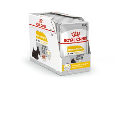 Royal Canin Dermacomfort - alutasakos eledel bőrirritációra hajlamos kutyák részére 12 x  85 g