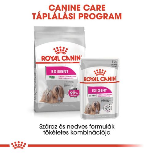 Royal Canin Exigent - alutasakos eledel válogatós kutyák részére 12 x  85 g