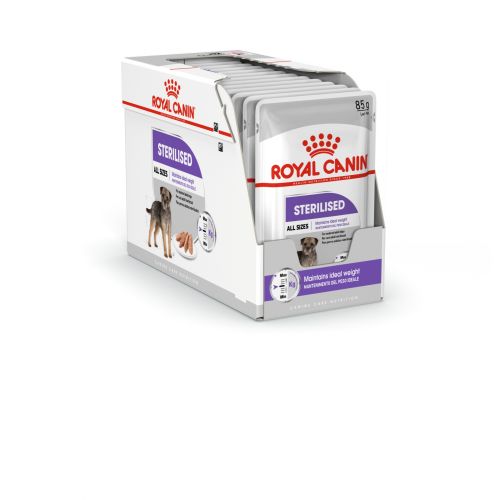 Royal Canin Sterilised - alutasakos eledel ivartalanított kutyák részére 12 x  85 g