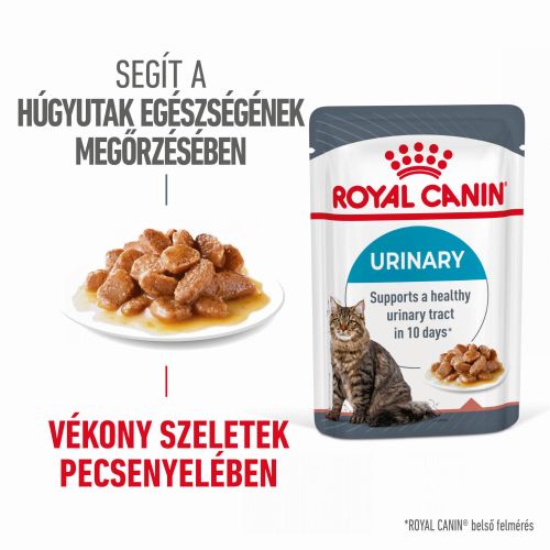 Royal Canin Urinary Care - szószos nedves táp felnőtt macskák részére az alsó húgyúti problémák megelőzéséért 12 x  85 g