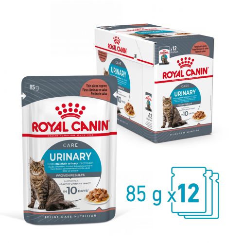 Royal Canin Urinary Care - szószos nedves táp felnőtt macskák részére az alsó húgyúti problémák megelőzéséért 12 x  85 g