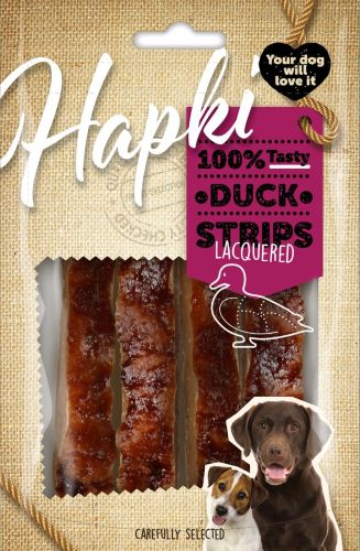 Flamingo Snack - Hapki Duck Strips Lacquered mázas kacsás csíkok  85 g