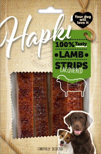 Flamingo Snack - Hapki Lamb Strips Lacquered mázas bárányos csíkok  85 g