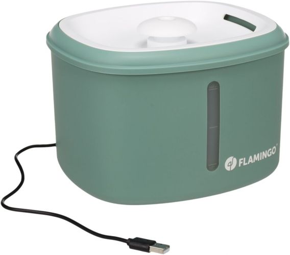 Flamingo itatókút - Finto itató / ivókút zöld 2.5 l