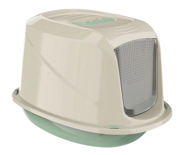 ZooBeeDoo macska WC Galaxy Jumbo  zöld 57 x 39.5 x 38 cm