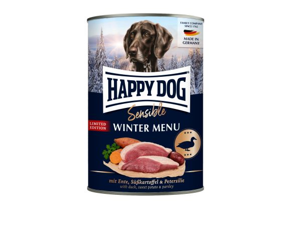 Happy Dog Sensible Winter Menu - Kacsás konzerv 400 g