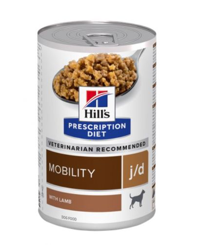 Hill's Prescription Diet j/d Joint Care kutyatáp, bárány - konzerv 370 g