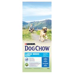 Dog Chow Puppy Large Breed Turkey  14 kg