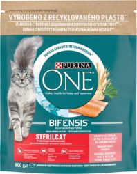 Purina ONE Bifensis Adult Sterilcat Salmon  800 g