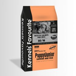 Kennels' Favourite Puppy & Junior Salmon and Rice  3 kg