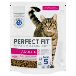 Perfect Fit Adult 1+ macskaeledel lazaccal  750 g