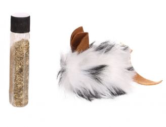 Flamingo macskamentával tölthető plüss egér  1 db