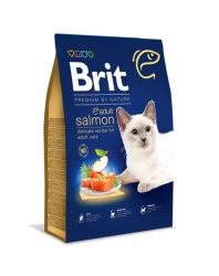 Brit Premium by Nature Cat Adult - lazac  8 kg