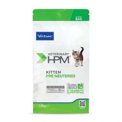 Virbac Veterinary HPM Kitten Pre Neutered Cat  1.5 kg