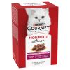 Gourmet Mon Petit Intense nedves eledel válogatás marhával, borjúval, báránnyal 6 x  50 g