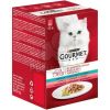 Gourmet Mon Petit Intense nedves eledel válogatás tonhallal, lazaccal, pisztránggal 6 x  50 g