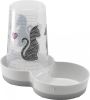 Flamingo etető- és itató macskák számára  1500 ml