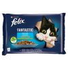 Felix Fantastic Halas Válogatás aszpikban lazaccal és cukkinivel, pisztránggal és zöldbabbal 4 x  85 g