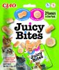 Inaba Cat Juicy Bites - házias íz és tintahal 3 x  11.3 g