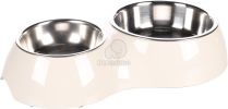 Flamingo duo tál - fehér  350 ml