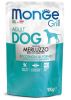Monge Grill Dog Vegyes Falatok marha/tőkehal/csirke-pulyka - Adult 12x100 g 12 x  100 g