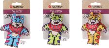 Flamingo macskajáték - Tigi tigris macskamentával  1 db