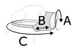 Flamingo szájkosár - Nobit keki xs  1 db