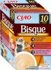 Inaba Cat Ciao Bisque Variety - csirke, csirke-marha, tonhal-lazac 10 x 40 g