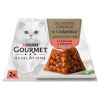 Gourmet Revelations pástétom lazaccal zselében - nedves macskaeledel 2 x  57 g