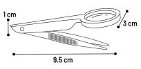 Flamingo kullancskiszedő - Tweezers csipesz nagyítóval 1 db