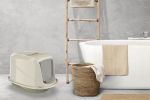 ZooBeeDoo macska WC Galaxy Jumbo  bézs 57 x 39.5 x 38 cm