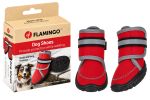 Flamingo kutyaruha - Kajan piros cipő M 2 db