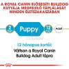 Royal Canin Bulldog Puppy - Angol Bulldog kölyök kutya száraz táp  3 kg