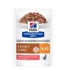 Hill's Prescription Diet k/d Kidney Care macskatáp, lazac - alutasakos 12 x  85 g