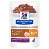 Hill's Prescription Diet™ k/d Kidney Care nedves macskatáp, marha 12 x  85 g