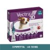 Vectra 3D rácsepegtető oldat >4 - 10 kg-os kutyáknak S 4-10 kg   3 db