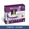Vectra 3D rácsepegtető oldat kutyáknak 10-25 kg   3 db