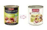 Animonda GranCarno Adult konzerv, marha, nyúl és zöldfűszerek  800 g